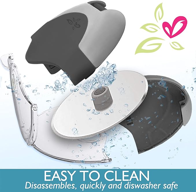 Black Pizza Cutter Wheel with Protective Blade Cover, improved, Super Sharp, Easy To Use and Clean, Slicer, Ergonomic Rubberized Grip, heavy dutty, Stainless Steel, Dishwater Safe