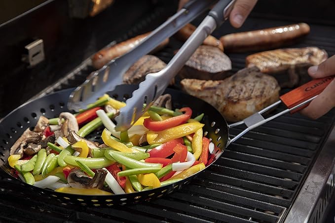 Cuisinart CNW-200 Non-Stick Grilling Skillet, 12" Inch