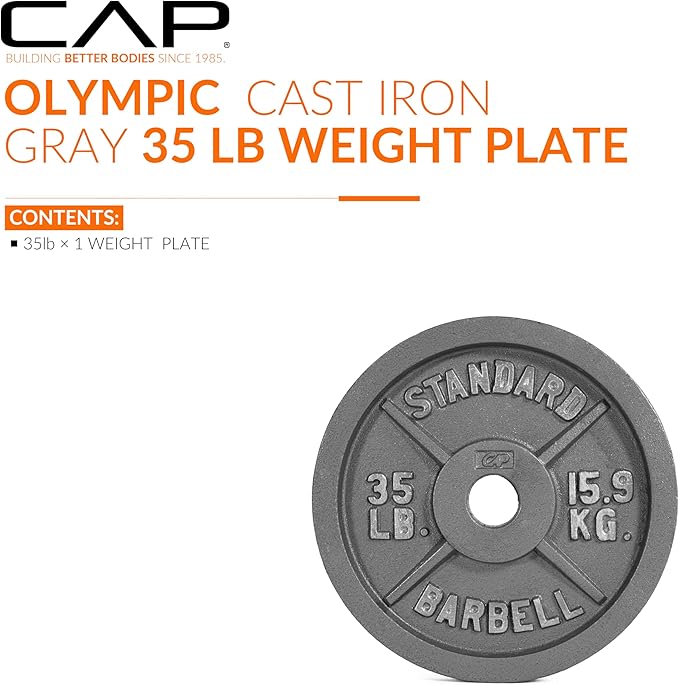 CAP Barbell 2-Inch Olympic Weight Plate | Multiple Options