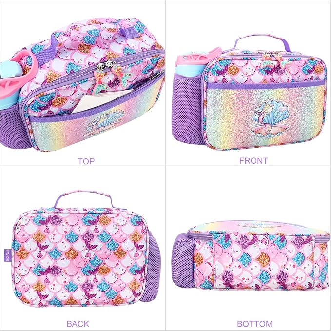 RHCPFOVR Kids Lunch Bag - Insulated Lunch Box for Boys Girls,Washable Lunch Bag and Reusable Toddler Leak-proof Lunchbox for School and Daycare