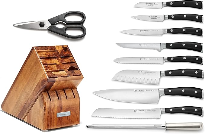 WÜSTHOF Classic IKON 11-Piece Knife Block Set