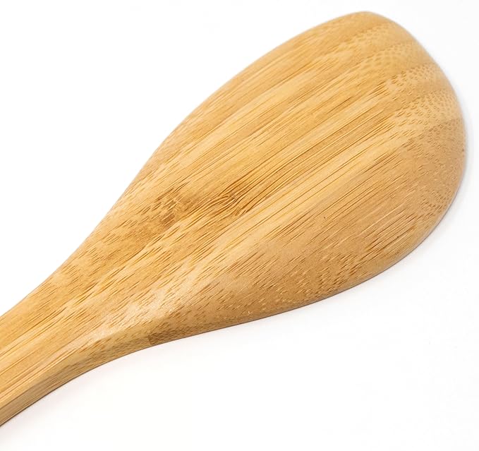 Norpro 12-Inch Bamboo Pointed Spoon, Natural