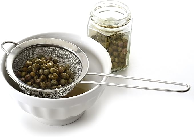 Norpro Stainless Steel Strainer, 4-inch, Silver (Pack of 2)