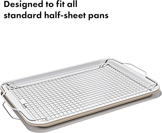 OXO Good Grips Non-Stick Pro Ceramic Coated Cooling & Baking Rack