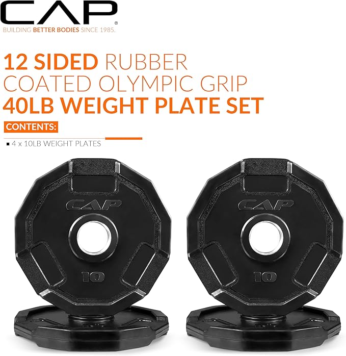 CAP Barbell 2-Inch Olympic Weight Plate | Multiple Options