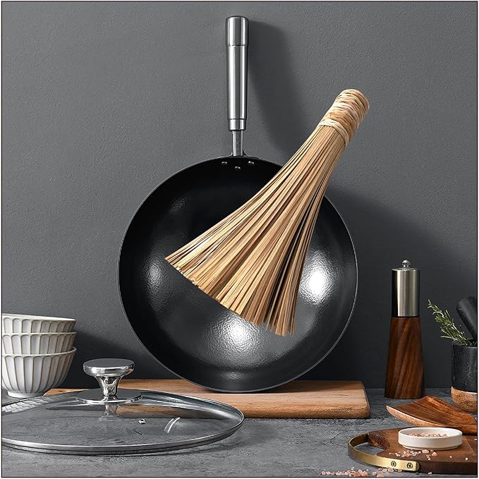 Bamboo Wok Brush (12")