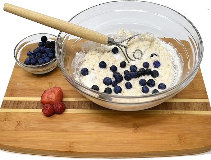Norpro Scandinavian Dough Whisk 12" x 3.25" x .88"