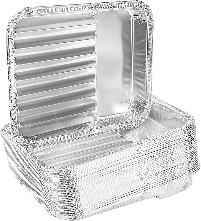 Drip Pans Liner for GE Profile Indoor Smoker 30-pack Drip Tray Liner for GE Indoor Smoker Grease Catch Pan Liners Replacement