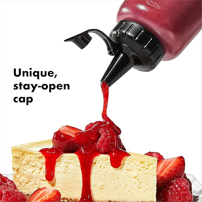 OXO Good Grips Chef's Squeeze Bottle Medium - 5 count (Pack of 4)