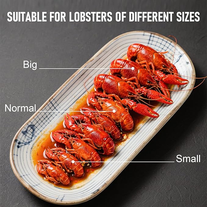 2025 New Crawfish Peeler Tool,Crawfish Sheller Tool,Crawfish Sheller Seafood Tool,Crawfish Tail Peeler Crayfish Shucker Tool,Crayfish Shelling Device Shrimp Peeler,Crawfish Peeler Peelers (3*Blue)