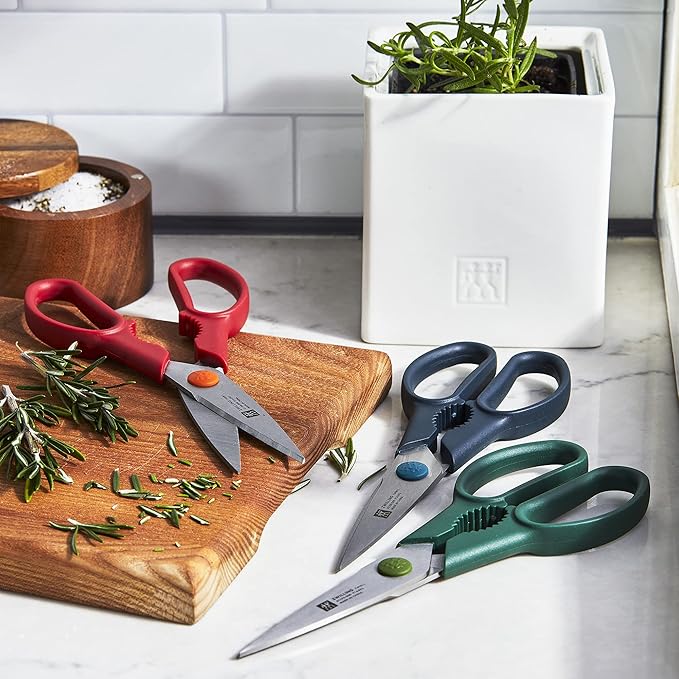 ZWILLING Now S 3-pc Shears Set, Blue, Red and Green