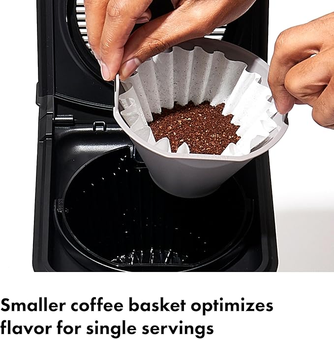 OXO BREW 8-Cup Coffee Maker with Podless Single-Serve Function, programmable coffee maker, café coffee, single-serve coffee, SCA certified home brewer