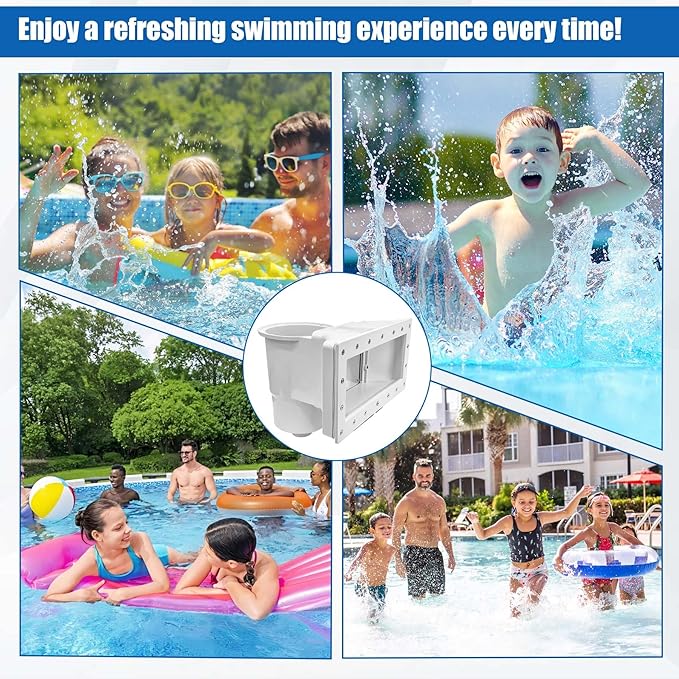 Wide Mouth Above Ground Pool Skimmer Kit Through Wall Skimmer Pool Kit