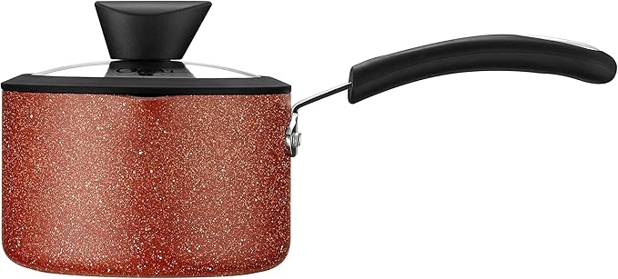 The All-In-One Stone Saucepan and Cooking Pot by Ozeri - 100% APEO, GenX, PFBS, PFOS, PFOA, NMP and NEP-Free German-Made Coating