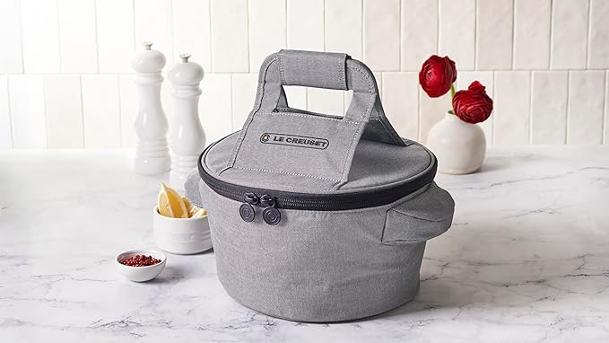 Le Creuset Round Dutch Oven Tote Bag, 15 in., Noir