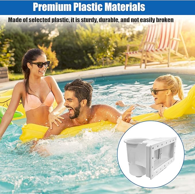 Wide Mouth Above Ground Pool Skimmer Kit Through Wall Skimmer Pool Kit
