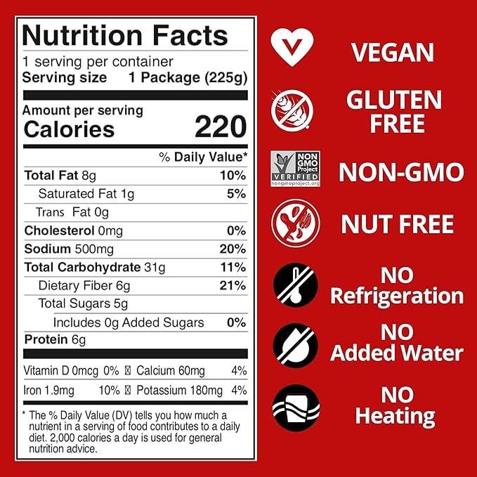 Kitchen & Love Jalapeno & Roasted Pepper Quinoa Quick Meal 6-Pack | Vegan, Gluten-Free, Ready-to-Eat, No Refrigeration Required