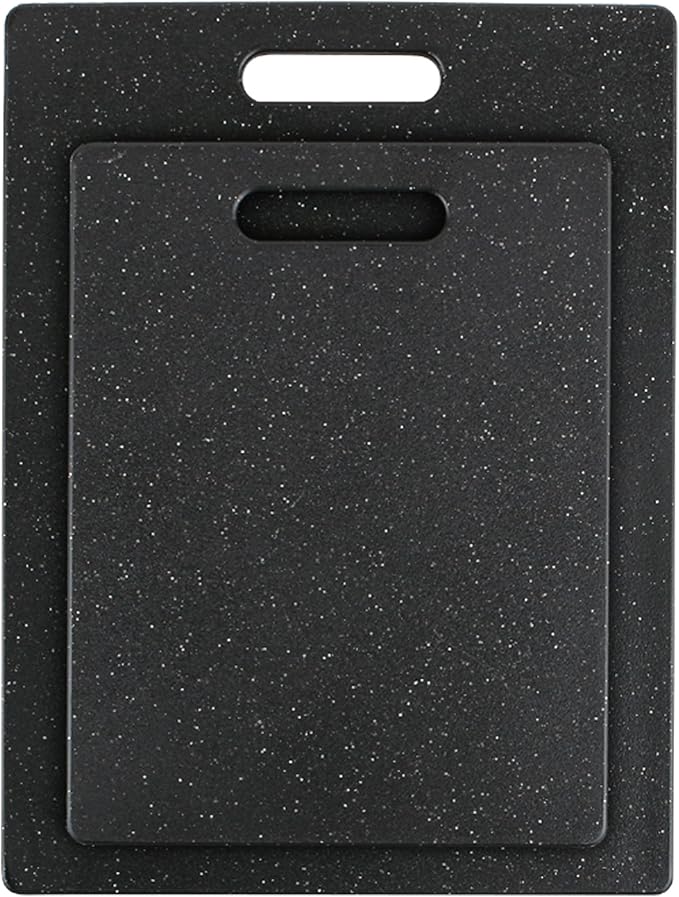 Dexas Superboard Pastry Board and Cutting Boards, Set of Two, Midnight Granite Color (Pack of 6)
