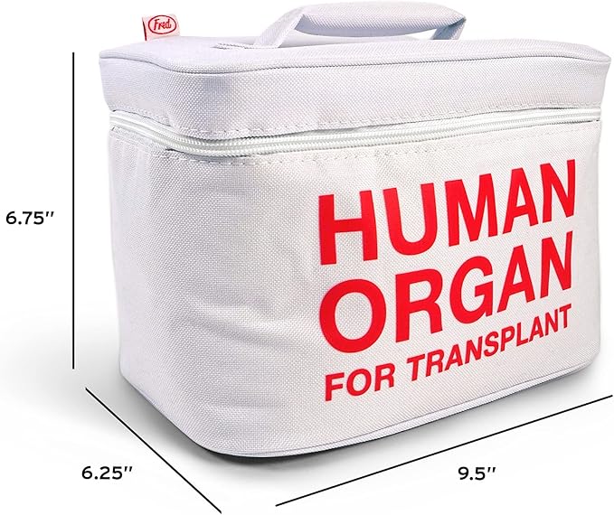 Genuine Fred, E.M.T Insulated Lunch Tote - The Original Emergency Meal Transportation, Waterproof Lined Bag to Store & Transport Meals, Snacks & More- White Elephant Gift - Perfect for Medical Workers