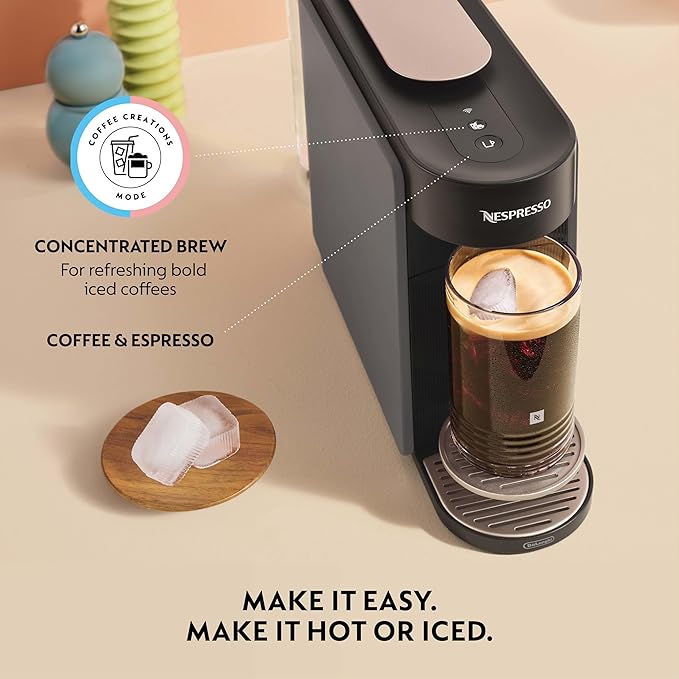 Nespresso Vertuo Up Coffee and Espresso Maker by DeLonghi, Graphite