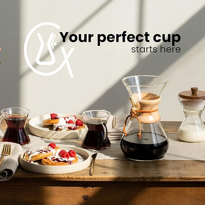 Chemex Bonded Filter - Natural Square - 100 ct - Exclusive Packaging