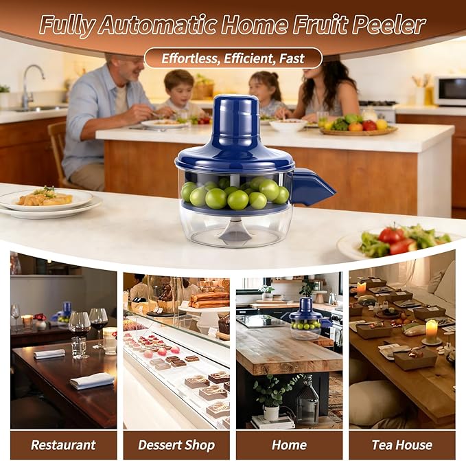 Electric Peeler Machine – One-Touch Automatic Peeler for Garlic & Grapes | Fast, Effortless Peeling for Everyday Kitchen Prep