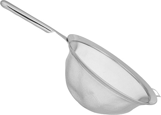 Norpro, 10" KRONA Stainless Steel Double Mesh Strainer, Silver