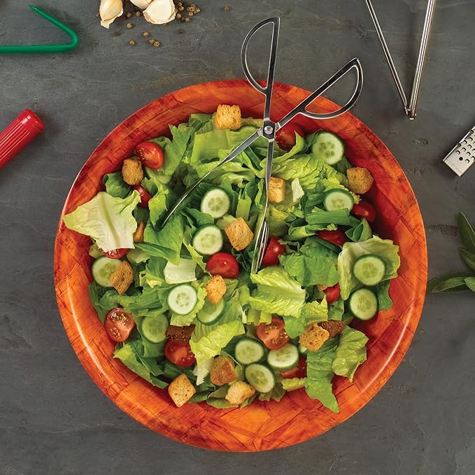 Winco WWB-10 Wooden Woven Salad