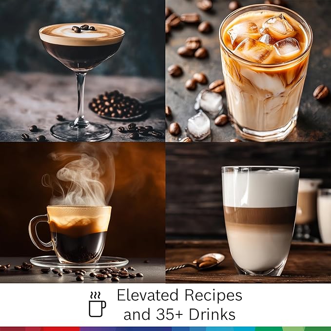 Bosch Fully Automatic Coffee and Espresso Machine - 36 Drinks, Double Cup Barista Style Super Coffee Maker - Touchscreen, Large Bean Capacity - Easy Clean, Maintenance - Stainless Steel - TQU60703
