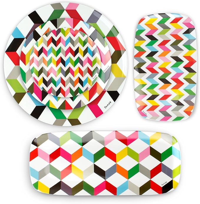 French Bull 13" Rectangular Platter - Melamine Platters and Serving Ware - Plate, Dish, Serving, Collection - Ziggy