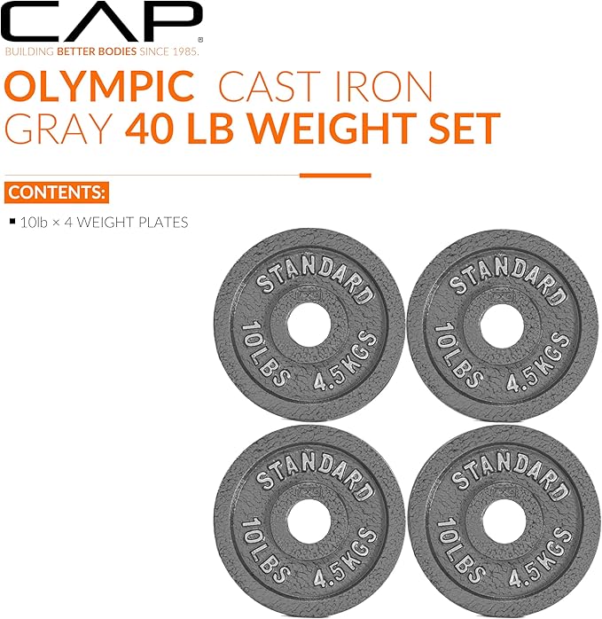 CAP Barbell 2-Inch Olympic Weight Plate | Multiple Options
