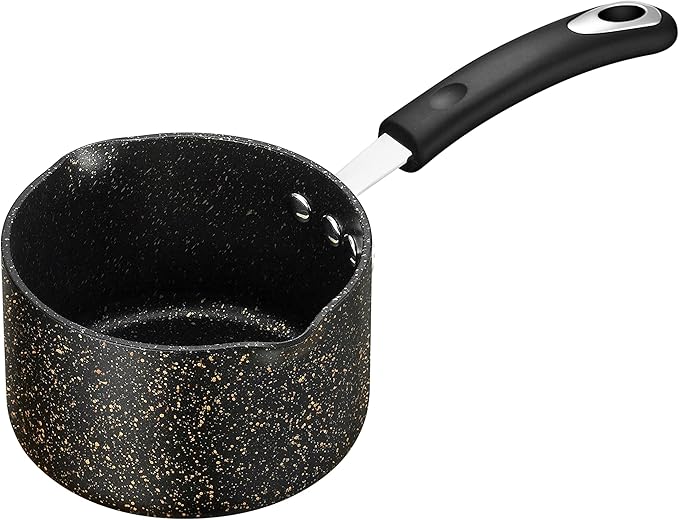 The All-In-One Stone Saucepan and Cooking Pot by Ozeri - 100% APEO, GenX, PFBS, PFOS, PFOA, NMP and NEP-Free German-Made Coating