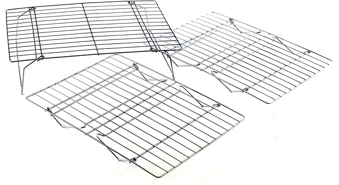 Norpro 3-Tier Stackable Cooling Rack Set, 12.5 x 18/32cm x 45.5cm