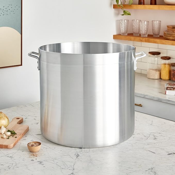 80-Quart Heavy Duty Aluminum Stock Pot