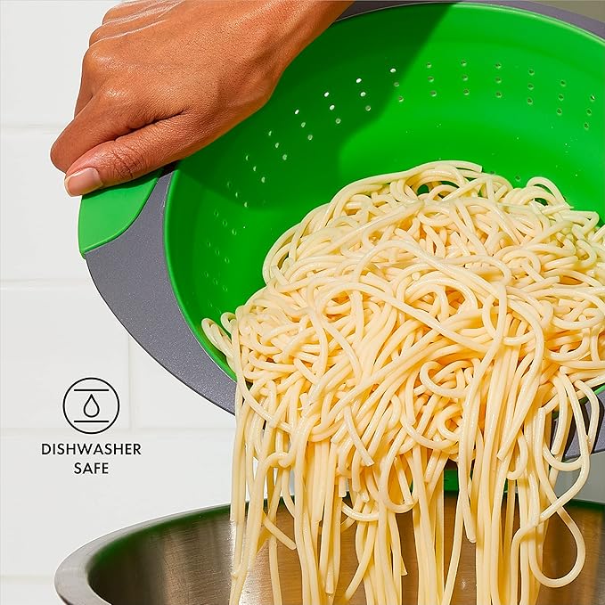 OXO Collapsible Colander, 3.5 quart, Green