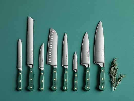 WÜSTHOF Classic Fresh Rosemary 8-Piece Knife Block Set