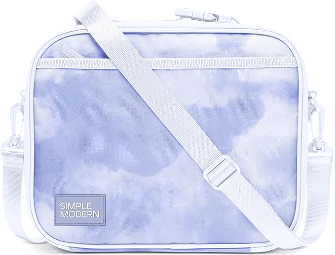 Simple Modern Hadley Lunch Box with Shoulder Strap | Kids & Adults | Insulated Bag with Pockets for Women, Men, Girls, Boys