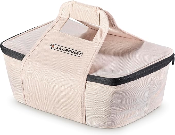 Le Creuset Heritage Rectangular Bakeware Tote Bag, Ecru