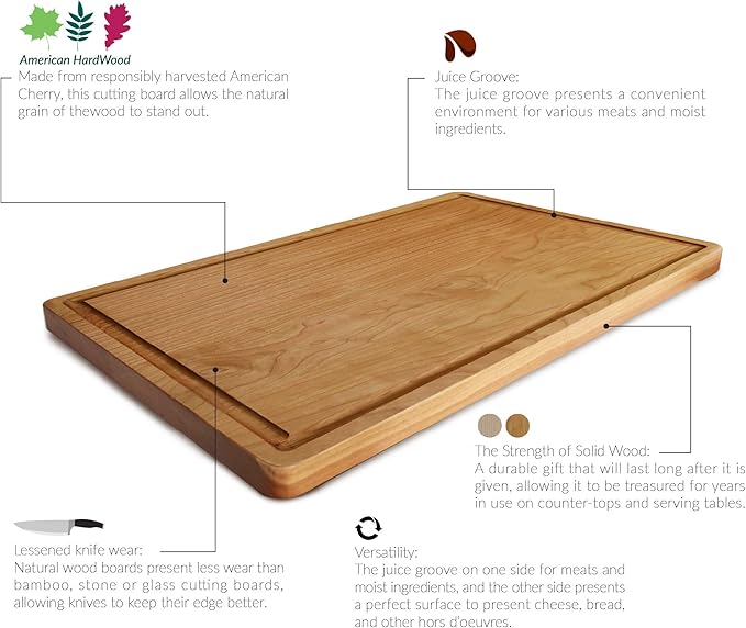 Casual Home Cutting Board, Rectangular 15.5x11 (CB01202)
