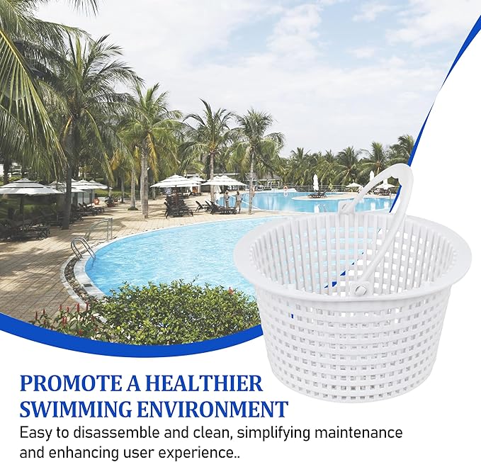 SPX1091C Replacement Above Ground Skimmer Basket for Hayward SP1091 WB736660,SP1091 with Handle -2pcs ﻿