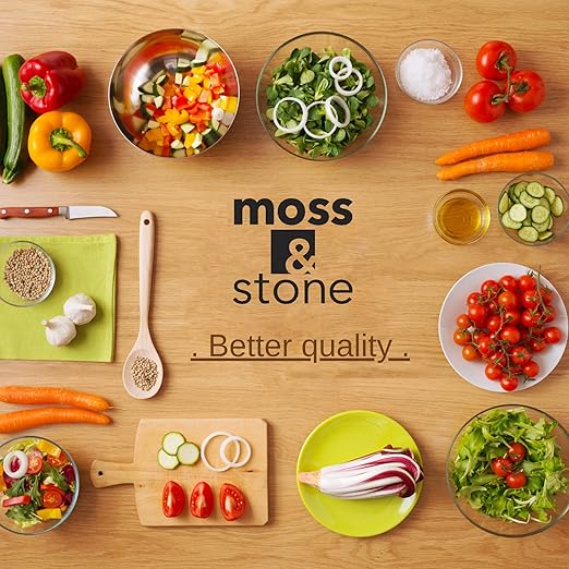 Moss and Stone Digital Kitchen Scale Food Multifunction Accuracy Digital Scale LCD Display 11 Lb 5 Kg, Food Scales Digital Weight Grams and Oz, Baking Scale, Stainless Steel Small Food Scale