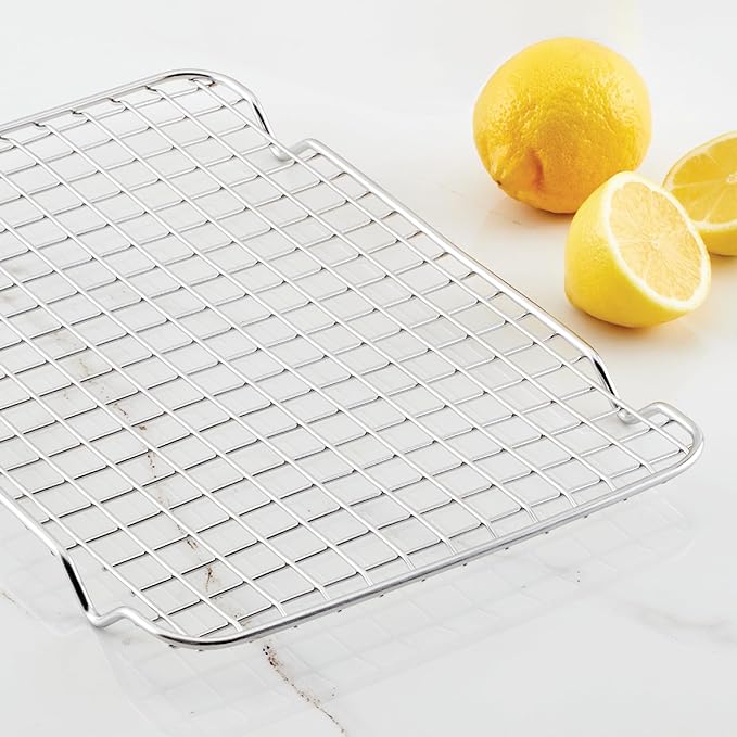 Hestan Provisions OvenBond – 9" x 12.5" Stainless Steel Quarter Sheet Pan Cooling Rack (Pack of 2)
