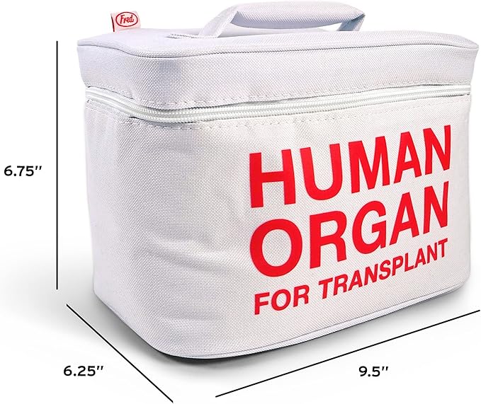 Genuine Fred, E.M.T Insulated Lunch Tote - The Original Emergency Meal Transportation, Waterproof Lined Bag to Store & Transport Meals, Snacks & More- White Elephant Gift - Perfect for Medical Workers