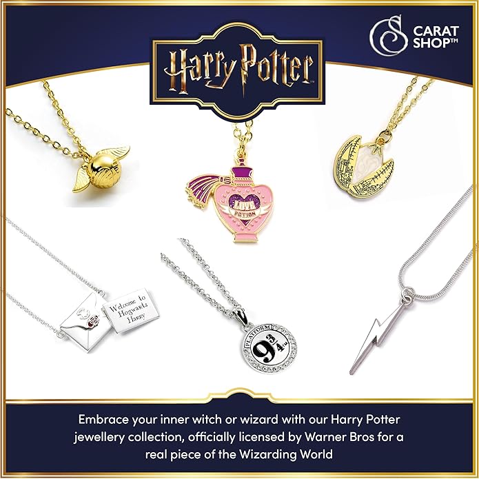 Harry Potter 20mm Fixed Time Turner Necklace by The Carat Shop