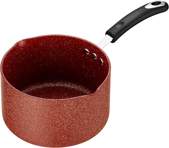 The All-In-One Stone Saucepan and Cooking Pot by Ozeri - 100% APEO, GenX, PFBS, PFOS, PFOA, NMP and NEP-Free German-Made Coating
