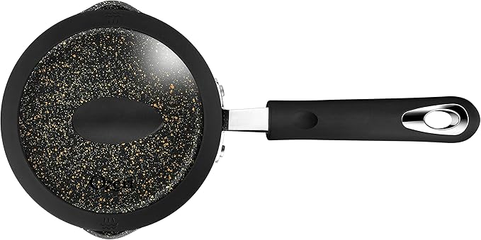 The All-In-One Stone Saucepan and Cooking Pot by Ozeri - 100% APEO, GenX, PFBS, PFOS, PFOA, NMP and NEP-Free German-Made Coating