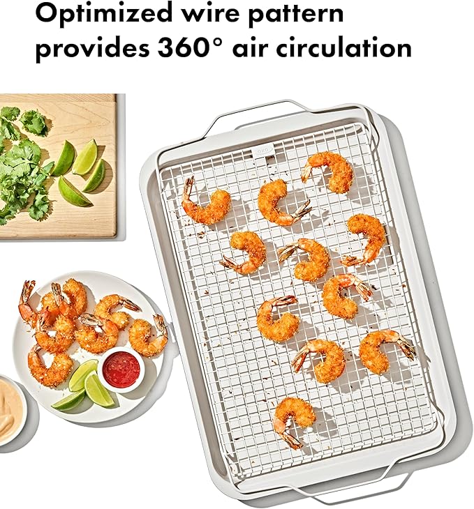 OXO Good Grips Non-Stick Pro Ceramic Coated Cooling & Baking Rack