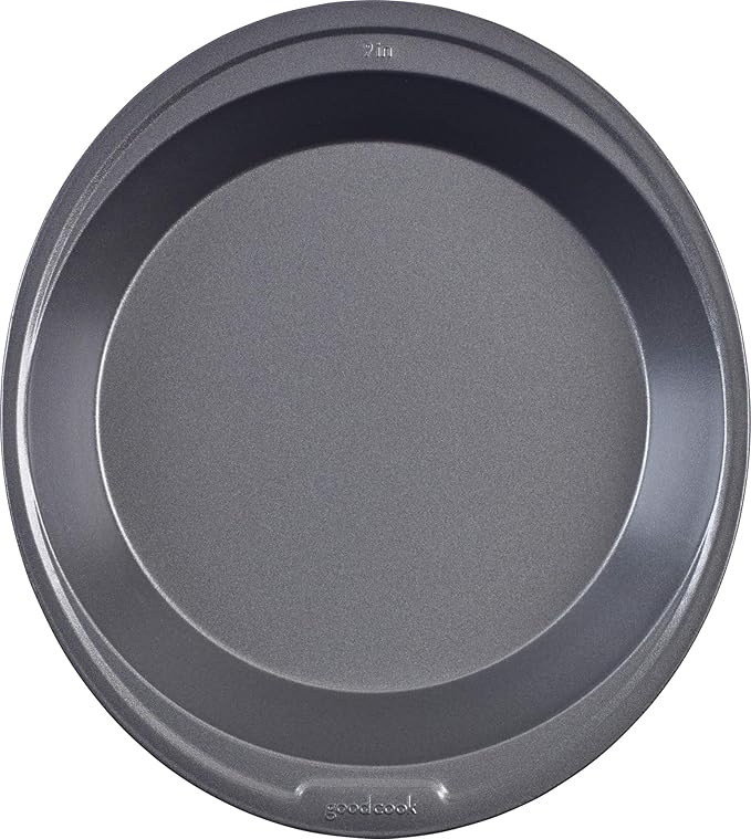 GoodCook Everyday Nonstick Steel Pie Pan , 9", Gray