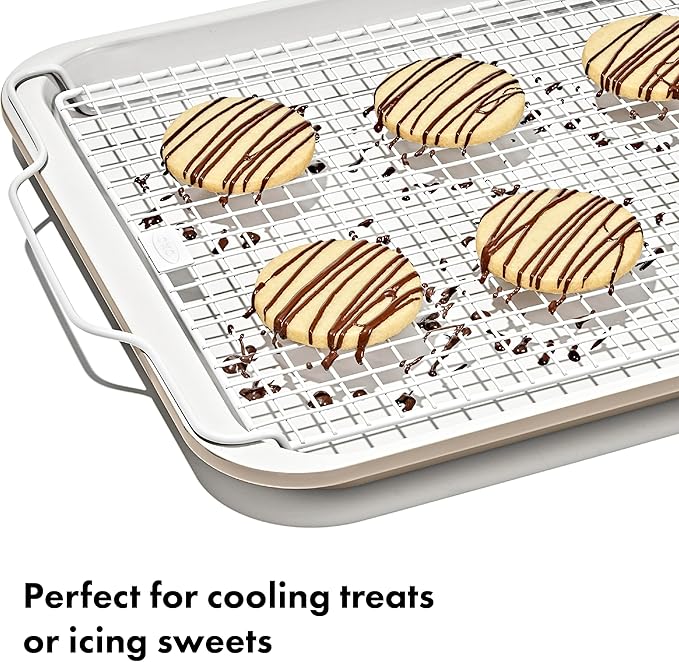 OXO Good Grips Non-Stick Pro Ceramic Coated Cooling & Baking Rack