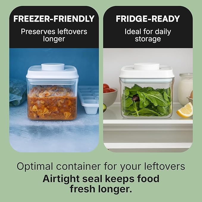 Bop Top Airtight Food Storage Containers with Lid 30 oz | Kitchen Canister Sets | Air Tight Pantry Container | Pop Top Dry Food Storage Containers for Snacks, Sugar, Flour, Baking, Cereal, Pasta